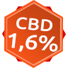 CBD konopný čaj 1,6% BIO 35 g - CBD Normal