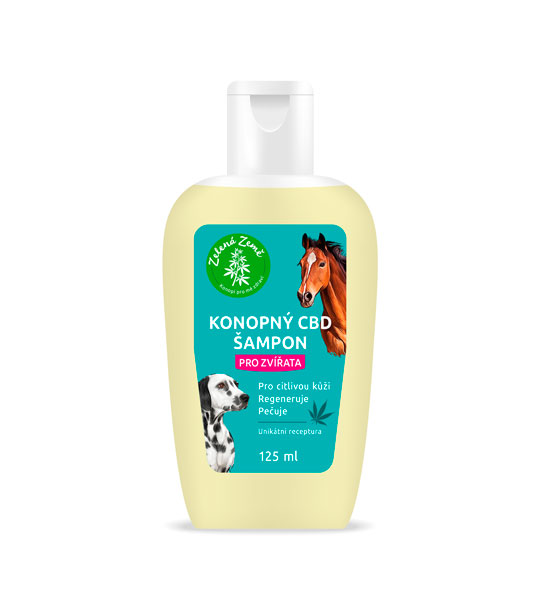 CBD šampon pro zvířata 125 ml