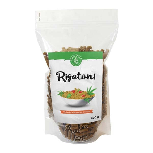 Konopné těstoviny - rigatoni 400g